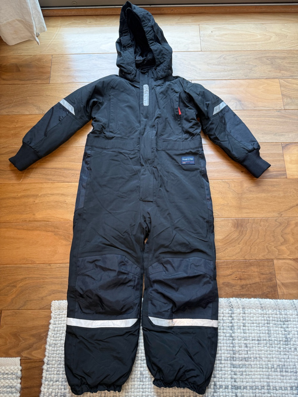Polarn O. Pyret Kids snowsuit - black - size 122cm (6-7)